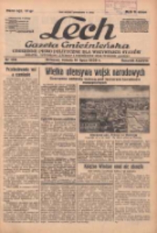 Lech.Gazeta Gnieźnieńska: codzienne pismo polityczne dla wszystkich stan&oacute;w. Dodatki: tygodniowy "Lechita" i powieściowy oraz dwutygodnik "Leszek" 1938.07.16 R.38 Nr160