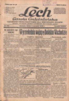 Lech.Gazeta Gnieźnieńska: codzienne pismo polityczne dla wszystkich stan&oacute;w. Dodatki: tygodniowy "Lechita" i powieściowy oraz dwutygodnik "Leszek" 1938.08.03 R.38 Nr175