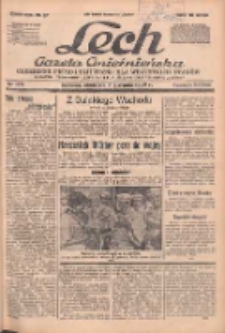 Lech.Gazeta Gnieźnieńska: codzienne pismo polityczne dla wszystkich stan&oacute;w. Dodatki: tygodniowy "Lechita" i powieściowy oraz dwutygodnik "Leszek" 1938.08.07 R.38 Nr179