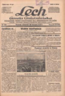 Lech.Gazeta Gnieźnieńska: codzienne pismo polityczne dla wszystkich stan&oacute;w. Dodatki: tygodniowy "Lechita" i powieściowy oraz dwutygodnik "Leszek" 1938.08.25 R.38 Nr193