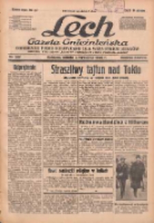 Lech.Gazeta Gnieźnieńska: codzienne pismo polityczne dla wszystkich stan&oacute;w. Dodatki: tygodniowy "Lechita" i powieściowy oraz dwutygodnik "Leszek" 1938.09.03 R.38 Nr201