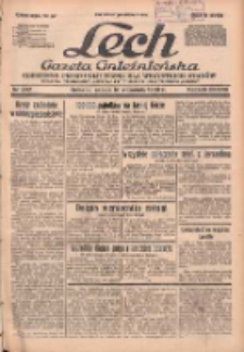 Lech.Gazeta Gnieźnieńska: codzienne pismo polityczne dla wszystkich stan&oacute;w. Dodatki: tygodniowy "Lechita" i powieściowy oraz dwutygodnik "Leszek" 1938.09.10 R.38 Nr207