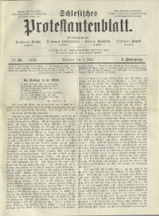 Schlesisches Protestantenblatt. 1875.05.08 Jg.5 No19
