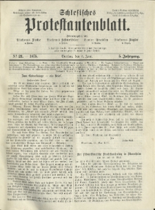 Schlesisches Protestantenblatt. 1875.06.05 Jg.5 No23