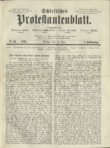 Schlesisches Protestantenblatt. 1875.06.19 Jg.5 No25