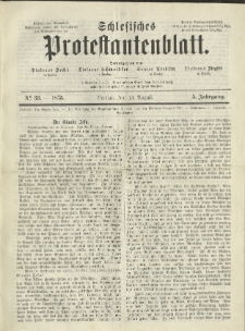 Schlesisches Protestantenblatt. 1875.08.14 Jg.5 No33