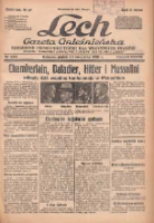 Lech.Gazeta Gnieźnieńska: codzienne pismo polityczne dla wszystkich stan&oacute;w. Dodatki: tygodniowy "Lechita" i powieściowy oraz dwutygodnik "Leszek" 1938.09.30 R.38 Nr224