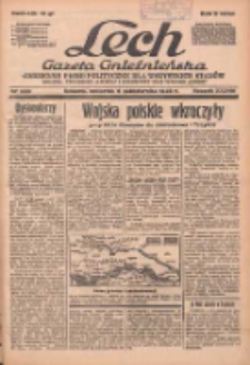 Lech.Gazeta Gnieźnieńska: codzienne pismo polityczne dla wszystkich stan&oacute;w. Dodatki: tygodniowy "Lechita" i powieściowy oraz dwutygodnik "Leszek" 1938.10.06 R.38 Nr229