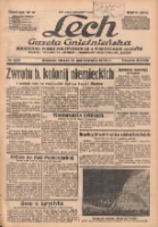 Lech.Gazeta Gnieźnieńska: codzienne pismo polityczne dla wszystkich stan&oacute;w. Dodatki: tygodniowy "Lechita" i powieściowy oraz dwutygodnik "Leszek" 1938.10.18 R.38 Nr239