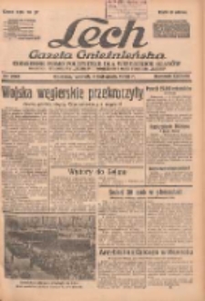 Lech.Gazeta Gnieźnieńska: codzienne pismo polityczne dla wszystkich stan&oacute;w. Dodatki: tygodniowy "Lechita" i powieściowy oraz dwutygodnik "Leszek" 1938.11.08 R.38 Nr256