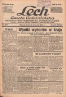 Lech.Gazeta Gnieźnieńska: codzienne pismo polityczne dla wszystkich stan&oacute;w. Dodatki: tygodniowy "Lechita" i powieściowy oraz dwutygodnik "Leszek" 1938.11.09 R.38 Nr257