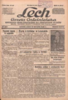 Lech.Gazeta Gnieźnieńska: codzienne pismo polityczne dla wszystkich stan&oacute;w. Dodatki: tygodniowy "Lechita" i powieściowy oraz dwutygodnik "Leszek" 1938.11.18 R.38 Nr264