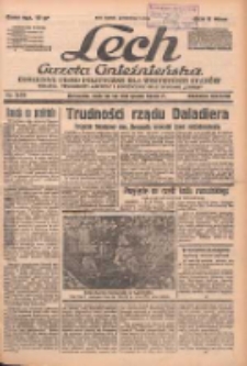 Lech.Gazeta Gnieźnieńska: codzienne pismo polityczne dla wszystkich stan&oacute;w. Dodatki: tygodniowy "Lechita" i powieściowy oraz dwutygodnik "Leszek" 1938.11.19 R.38 Nr265