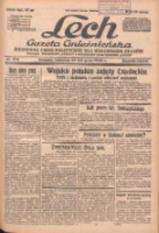 Lech.Gazeta Gnieźnieńska: codzienne pismo polityczne dla wszystkich stan&oacute;w. Dodatki: tygodniowy "Lechita" i powieściowy oraz dwutygodnik "Leszek" 1938.11.27 R.38 Nr272