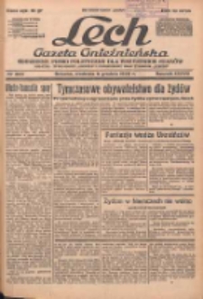 Lech.Gazeta Gnieźnieńska: codzienne pismo polityczne dla wszystkich stan&oacute;w. Dodatki: tygodniowy "Lechita" i powieściowy oraz dwutygodnik "Leszek" 1938.12.11 R.38 Nr283
