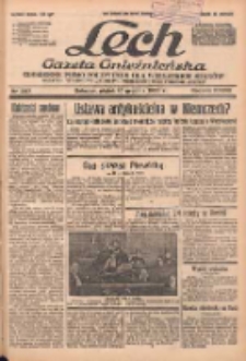 Lech.Gazeta Gnieźnieńska: codzienne pismo polityczne dla wszystkich stan&oacute;w. Dodatki: tygodniowy "Lechita" i powieściowy oraz dwutygodnik "Leszek" 1938.12.16 R.38 Nr287