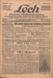 Lech.Gazeta Gnieźnieńska: codzienne pismo polityczne dla wszystkich stan&oacute;w. Dodatki: tygodniowy "Lechita" i powieściowy oraz dwutygodnik "Leszek" 1938.12.28 R.38 Nr296