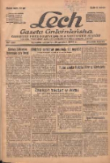 Lech.Gazeta Gnieźnieńska: codzienne pismo polityczne dla wszystkich stan&oacute;w. Dodatki: tygodniowy "Lechita" i powieściowy oraz dwutygodnik "Leszek" 1938.12.29 R.38 Nr297