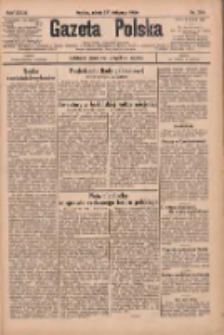 Gazeta Polska: codzienne pismo polsko-katolickie dla wszystkich stanów 1930.11.29 R.34 Nr274