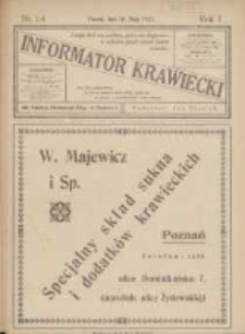 Informator Krawiecki: organ wychodzący z Pierwszej Polskiej Akademji Kroju i Mód w Poznaniu 1922.05.10 R.1 Nr14