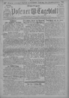 Posener Tageblatt 1918.08.27 Jg.57 Nr399