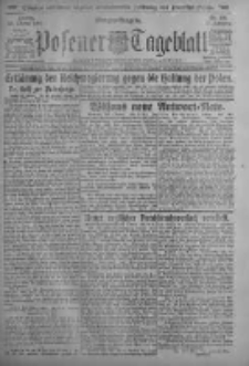Posener Tageblatt 1918.10.25 Jg.57 Nr501