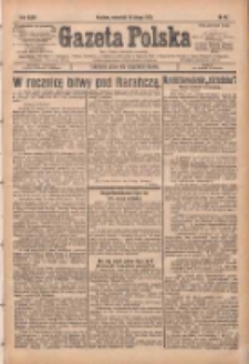 Gazeta Polska: codzienne pismo polsko-katolickie dla wszystkich stan&oacute;w 1931.02.19 R.35 Nr40