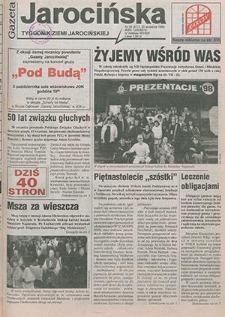 Gazeta Jarocińska 1998.09.25 Nr39(417)