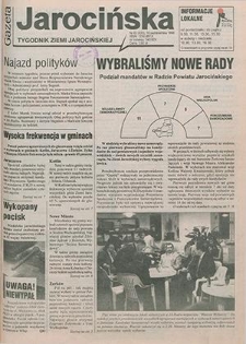Gazeta Jarocińska 1998.10.16 Nr42(420)