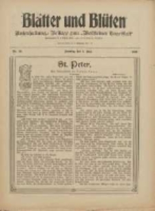 Blätter und Blüten: unterhaltungs-Beilage zum "Wollsteiner Tageblatt" 1909.05.09 Nr19