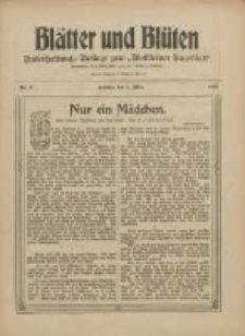Bl&auml;tter und Bl&uuml;ten: unterhaltungs-Beilage zum "Wollsteiner Tageblatt" 1910.03.06 Nr9