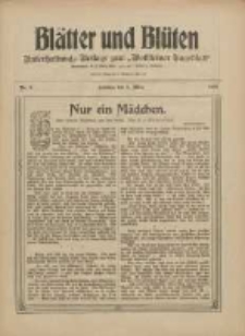 Blätter und Blüten: unterhaltungs-Beilage zum "Wollsteiner Tageblatt" 1910.03.06 Nr9