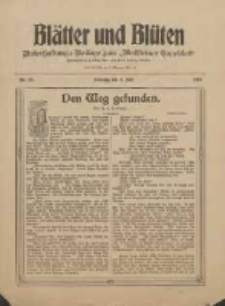 Blätter und Blüten: unterhaltungs-Beilage zum "Wollsteiner Tageblatt" 1910.07.03 Nr25
