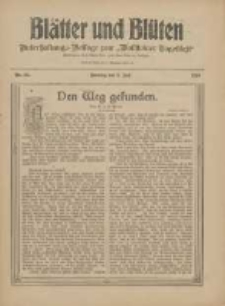 Blätter und Blüten: unterhaltungs-Beilage zum "Wollsteiner Tageblatt" 1910.07.09 Nr26