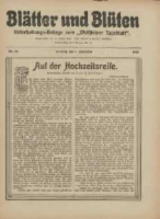 Blätter und Blüten: unterhaltungs-Beilage zum "Wollsteiner Tageblatt" 1910.09.04 Nr34