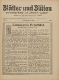 Bl&auml;tter und Bl&uuml;ten: unterhaltungs-Beilage zum "Wollsteiner Tageblatt" 1911.03.05 Nr10