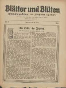 Bl&auml;tter und Bl&uuml;ten: unterhaltungs-Beilage zum "Wollsteiner Tageblatt" 1911.07.30 Nr30