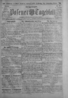 Posener Tageblatt 1919.01.20 Jg.58 Nr27