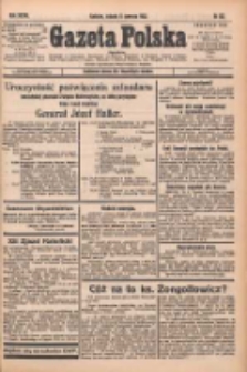 Gazeta Polska: codzienne pismo polsko-katolickie dla wszystkich stanów 1932.06.11 R.36 Nr132