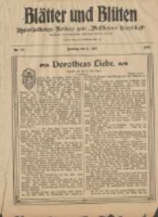 Blätter und Blüten: unterhaltungs-Beilage zum "Wollsteiner Tageblatt" 1908.07.05 Nr27