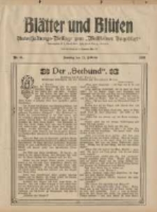 Bl&auml;tter und Bl&uuml;ten: unterhaltungs-Beilage zum "Wollsteiner Tageblatt" 1908.10.11 Nr41