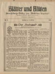 Blätter und Blüten: unterhaltungs-Beilage zum "Wollsteiner Tageblatt" 1908.10.11 Nr41