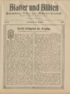 Bl&auml;tter und Bl&uuml;ten: unterhaltungs-Beilage zum "Wollsteiner Tageblatt" 1908.12.20 Nr51