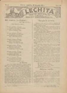 Lechita: dodatek niedzielny do Lecha - Gazety Gnieźnieńskiej 1925.01.22 R.2 Nr4