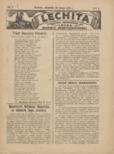 Lechita: dodatek niedzielny do Lecha - Gazety Gnieźnieńskiej 1925.02.19 R.2 Nr8