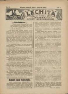 Lechita: dodatek niedzielny do Lecha - Gazety Gnieźnieńskiej 1925.04.09 R.2 Nr13