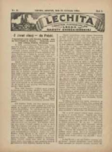 Lechita: dodatek niedzielny do Lecha - Gazety Gnieźnieńskiej 1925.04.23 R.2 Nr15
