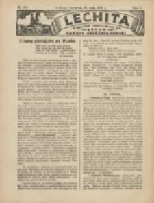 Lechita: dodatek niedzielny do Lecha - Gazety Gnieźnieńskiej 1925.05.21 R.2 Nr19