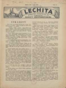 Lechita: dodatek niedzielny do Lecha - Gazety Gnieźnieńskiej 1926.07.04 R.3 Nr27