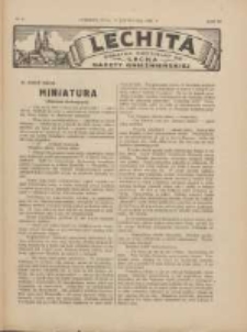 Lechita: dodatek niedzielny do Lecha - Gazety Gnieźnieńskiej 1927.11.13 R.4 Nr47